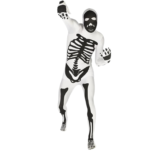 Morphsuits White Skeleton L