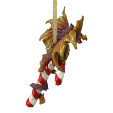 Load image into Gallery viewer, Design Toscano Cane and ABEL The Dragon 2017 Ornament