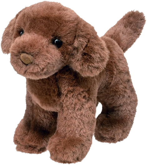 Sylvia Chocolate Lab Dog Plush Stuffed Animal