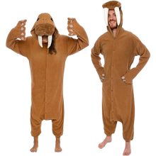 Load image into Gallery viewer, Plush One Piece Cosplay Suit for Adults, Women and Men FUNZIEZ! X Large
