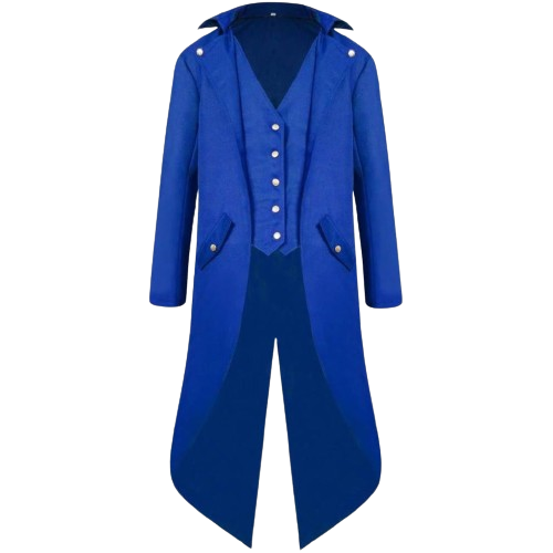 Gothic Tailcoat Victorian Costume Jacket Renaissance Pirate Vampire Frock Coat L