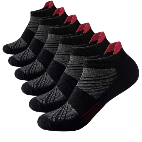 No Show Athletic Running Socks Sports Comfort Cushioned Low Cut Tab Socks L/XL