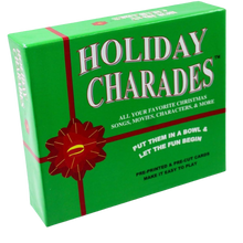 Load image into Gallery viewer, Holiday Charades A Classic Game is The Perfect Addition to Your Holiday Games.

