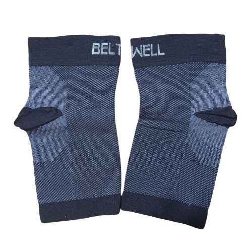 Plus-Size 4X Foot & Ankle Compression Socks For Swelling 1 Pair