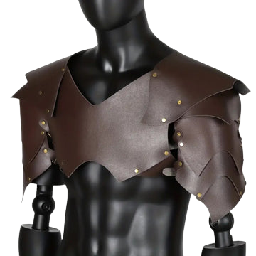 Medieval Battle Knight Bib Shoulder Protector Renaissance Cosplay
