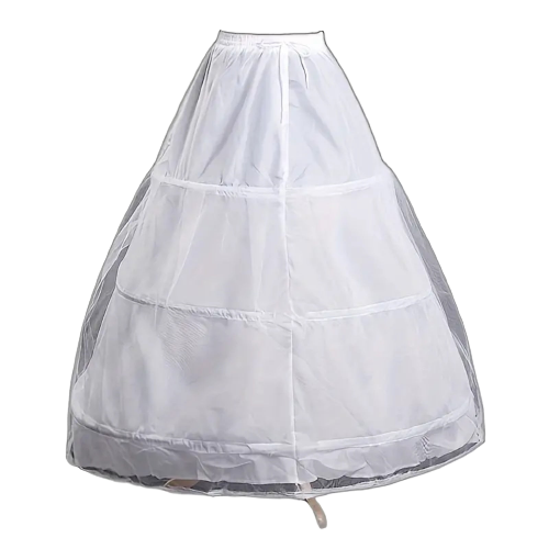 Petticoat With Steel And Organza Elastic Waist Princess Style For Girls & Women