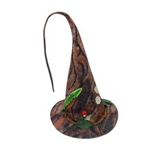 Load image into Gallery viewer, Witch / Wizard Cloth Hat Cosplay Masquerade Headwear Headpiece
