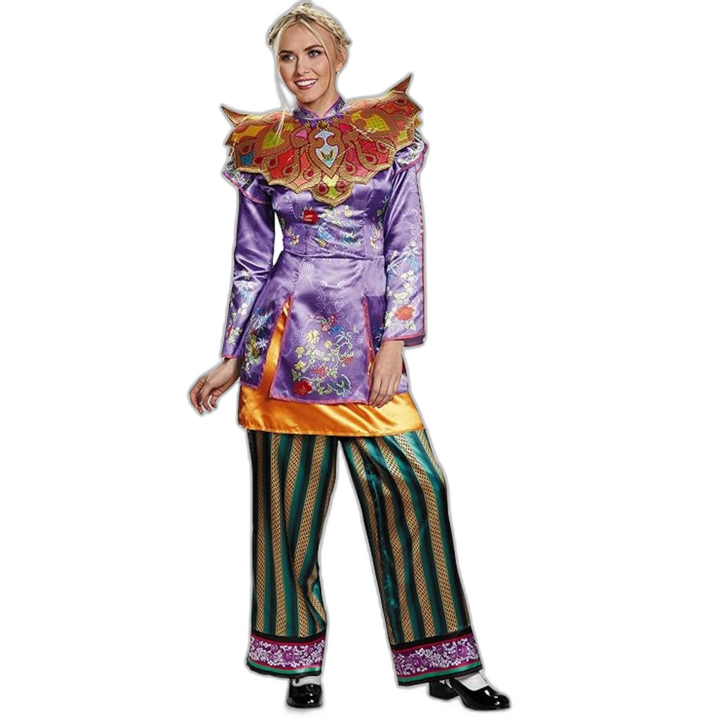 Women's Alice Asian Deluxe Costume Alice through the Looking Glass Movie 8-10