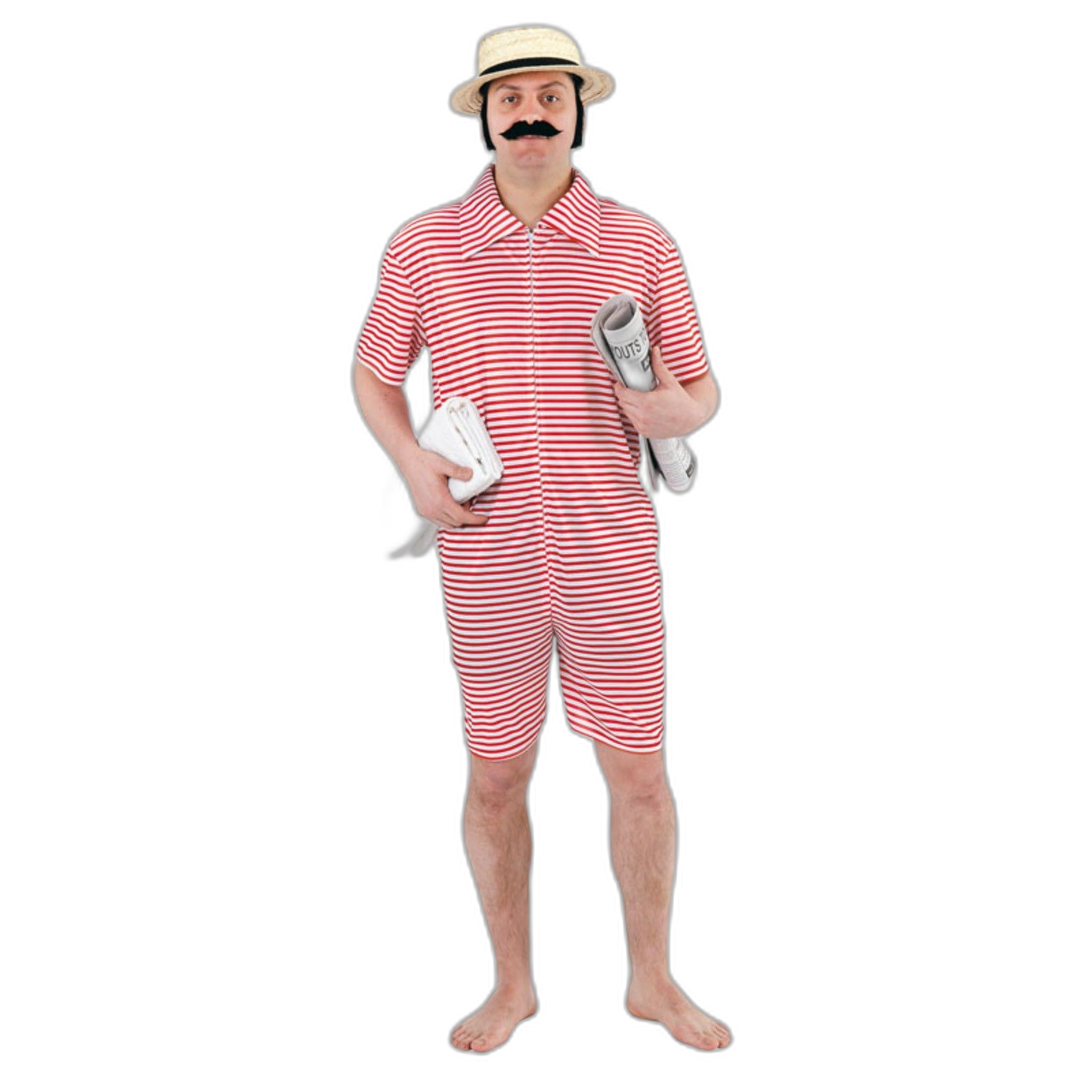 1920’s Beach Hunk Adult Costume Palmer, One Size Fits Most