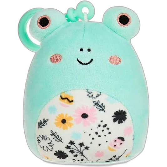 Squishmallows 3.5" Easter Clip-On Fritz The Frog