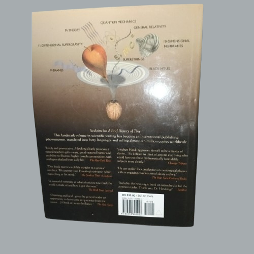 The Universe in a Nutshell Hardcover 2001 – Stephen Hawking Illustrated Physics