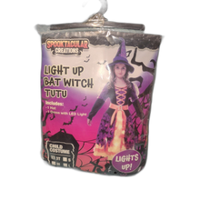 Load image into Gallery viewer, Girls Witch Tutu Light Up Halloween Costume 3T
