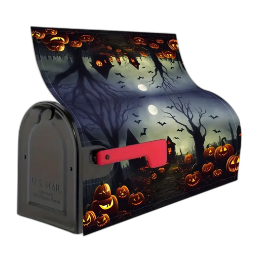 1pc, Happy Halloween Mailbox Cover Standard Size Letter Post Box Mailwrap