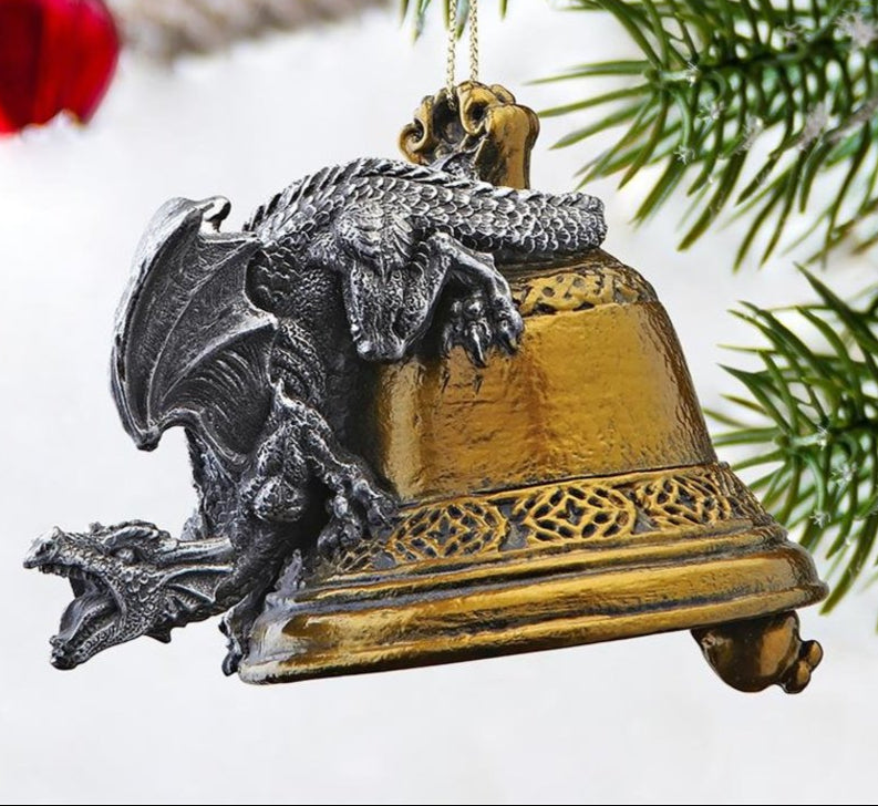Humdinger the Bell Ringer Gothic Dragon 2011 Holiday Ornament