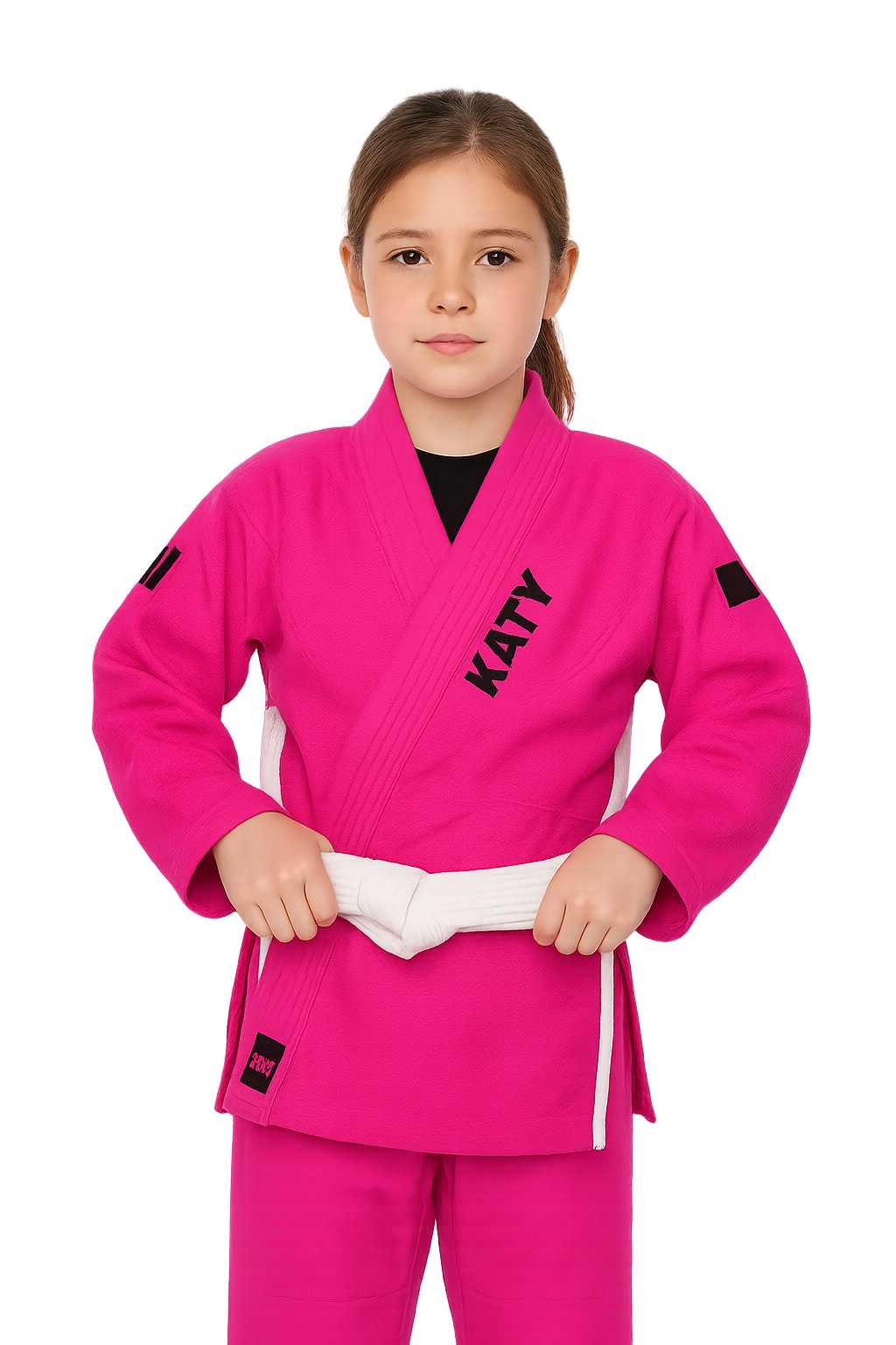 Kids' Essential Pink Brazilian Jiu Jitsu BJJ Gi COO & White Belt