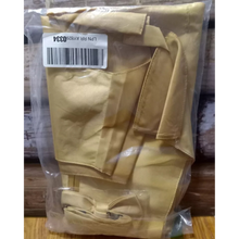 Load image into Gallery viewer, Men&#39;s Dress Vest &amp; BowTie Solid Gold Color Bow Tie Set for Suit or Tuxedo X L
