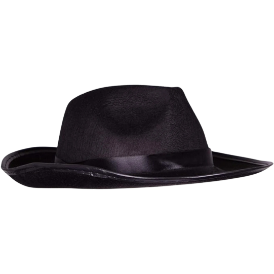 Gangster Halloween Costume for Men | Criminal Cosplay & Dress Up, M Black