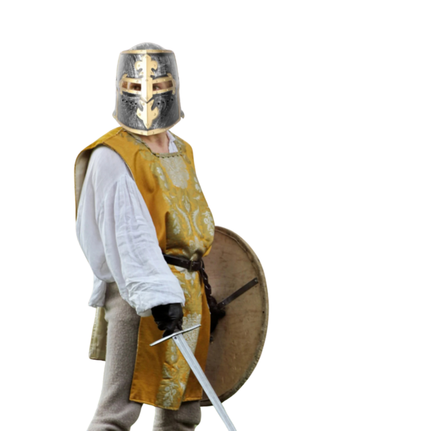 Medieval Viking Warrior Hinged Helmet Knight Dark Ages Cosplay Templar Adult