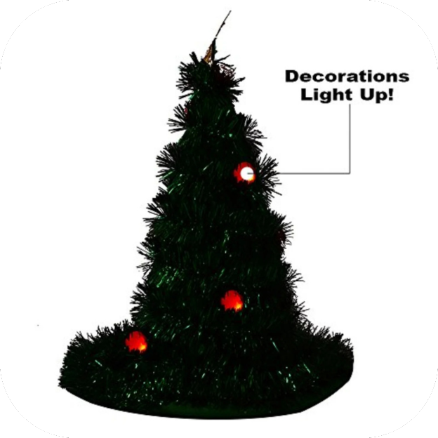 Christmas Hats Elf & Reindeer Antler Headband Christmas Tree Hat 3 Holiday Hats