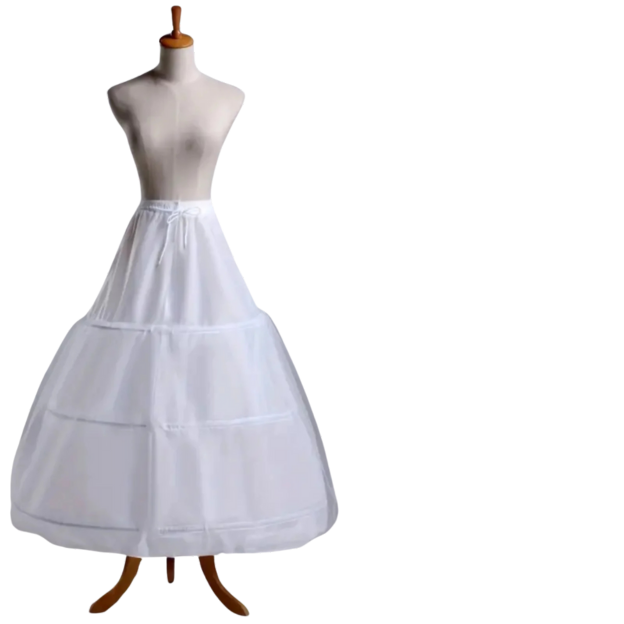 Petticoat With Steel And Organza Elastic Waist Princess Style For Girls & Women