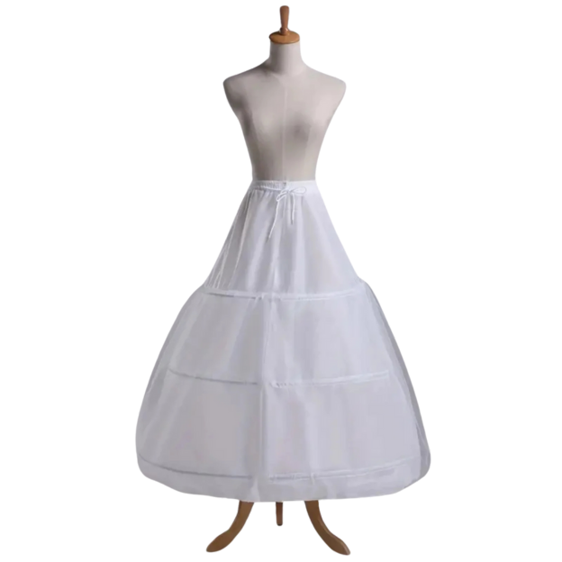 Petticoat With Steel And Organza Elastic Waist Princess Style For Girls & Women