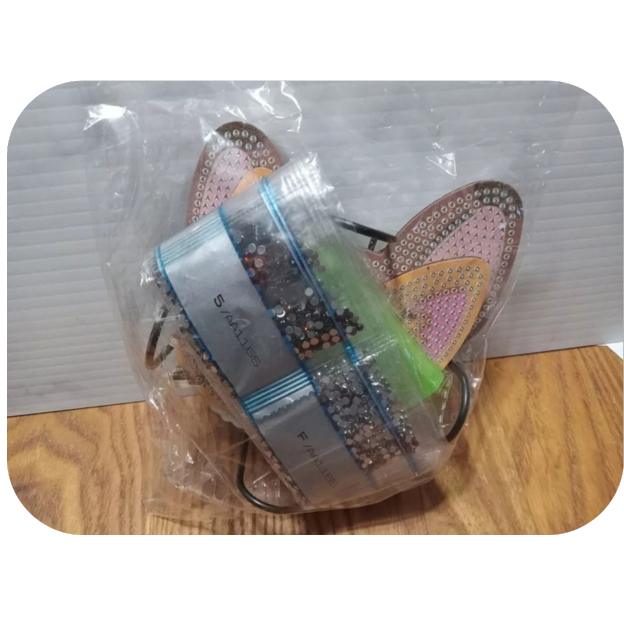 8pcs Cat Diamond Painting Coasters Kit DIY Round Diamond Shaped Cat With Holder