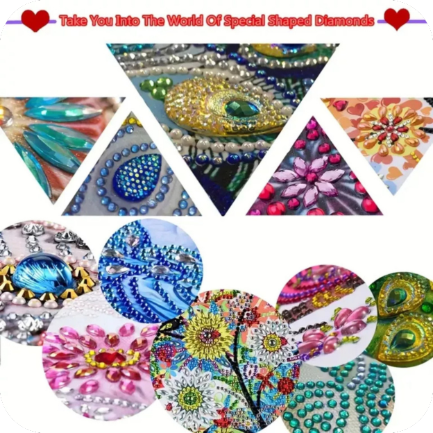 8pcs Cat Diamond Painting Coasters Kit DIY Round Diamond Shaped Cat With Holder