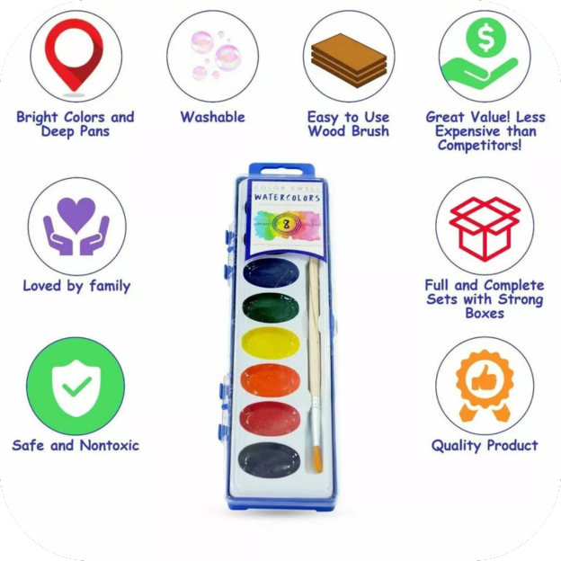 UGears Build and Paint Model Cockerel, complete with a BONUS PAINT KIT!