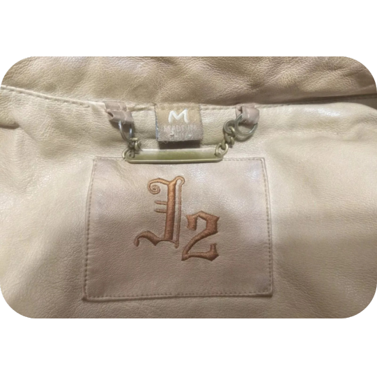 J2 Womens Quilted Dyed Bomber Jacket, Brown Medium Vegan Leather Medium