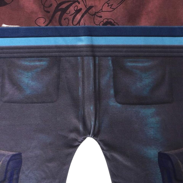 Costumes for Boys Game Skin Costume for Boys Rap Hip Hop Cosplay 120/5T US