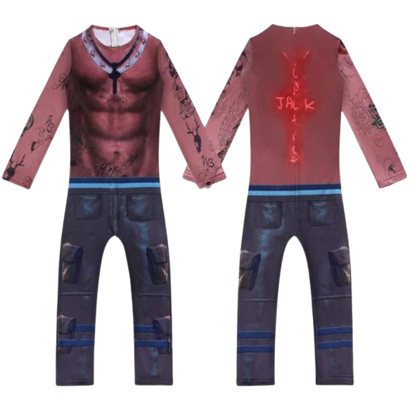 Costumes for Boys Game Skin Costume for Boys Rap Hip Hop Cosplay 120/5T US