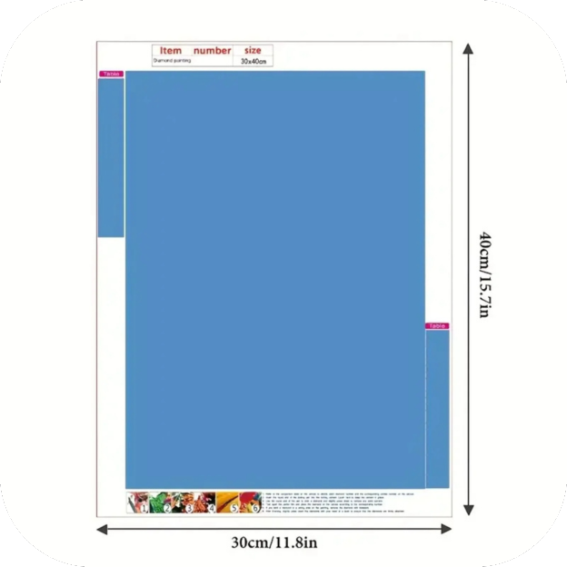 5D Diamond Painting, Zodiac Dragon Diamond Painting Frameless 11.8inx15.7in