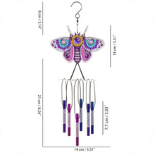 Load image into Gallery viewer, Dragon Windchime Artificial Diamond Art Painting Kit DIY 12&quot; Long
