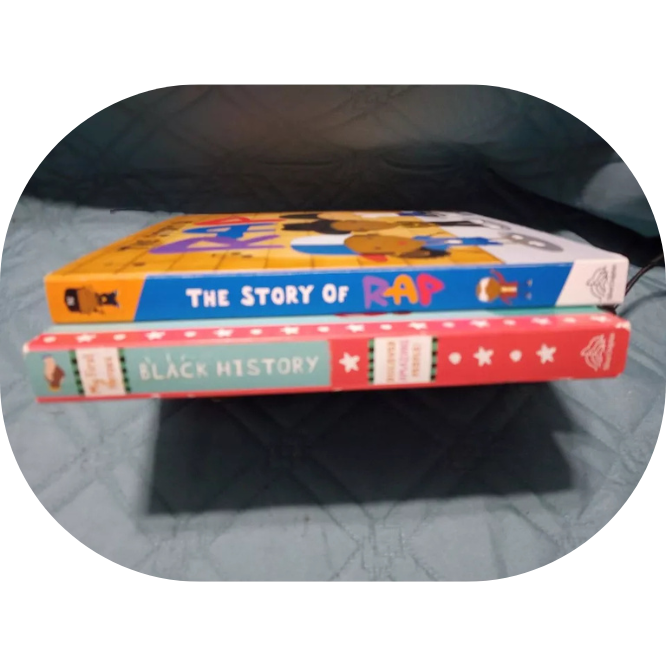 My First Heroes: Black History Board book & The Story of Rap Board book Bundle