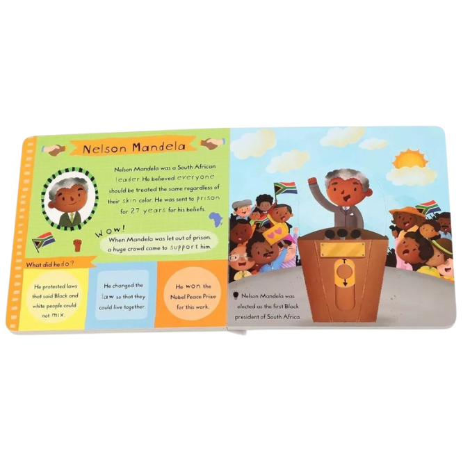 My First Heroes: Black History Board book & The Story of Rap Board book Bundle