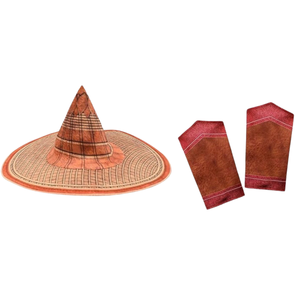 Cosplay Costume Outfit Pretend Play Dress Up Clothes with Cloak 8-12 yrs