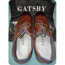 Load image into Gallery viewer, Gatsby 12aa Brown Comfort Soft Men Oxford Vegan Flexural Leather Dress Shoe
