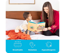 Load image into Gallery viewer, Zippered Mattress Cover Water &amp; Bed Bug Proof Noiseless &amp; Absorbent King White
