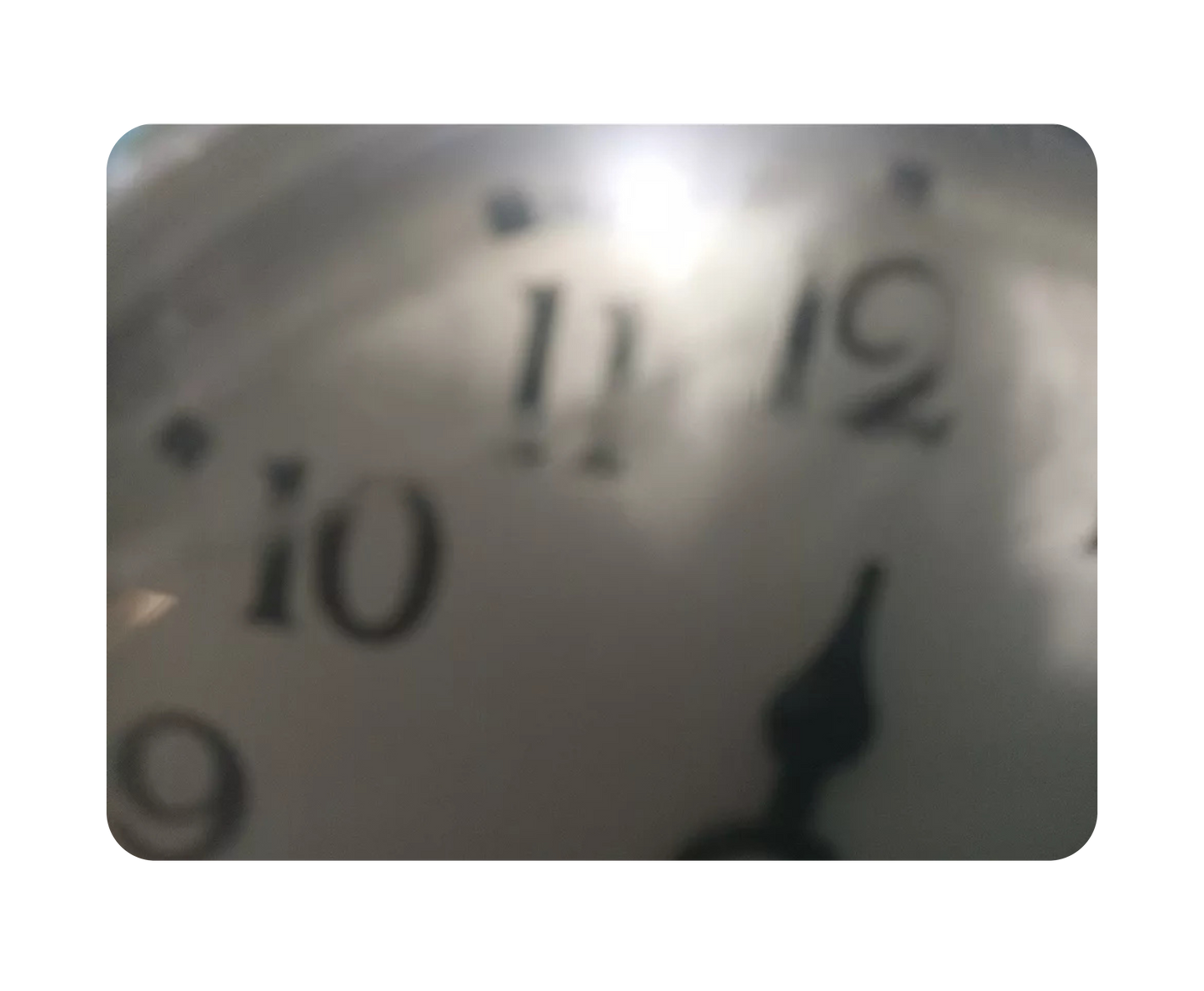 Vintage Equestrian Mantel or Table Clock Cast Metal Spur & Horseshoe