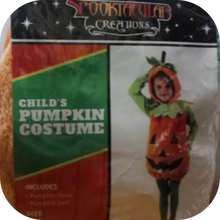 Load image into Gallery viewer, Pumpkin Deluxe Halloween Costume Set For Kids Age 12-24 months. New!
