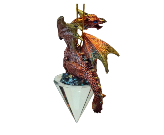 Diamond Dragon 2019 Gothic Holiday Christmas Ornament