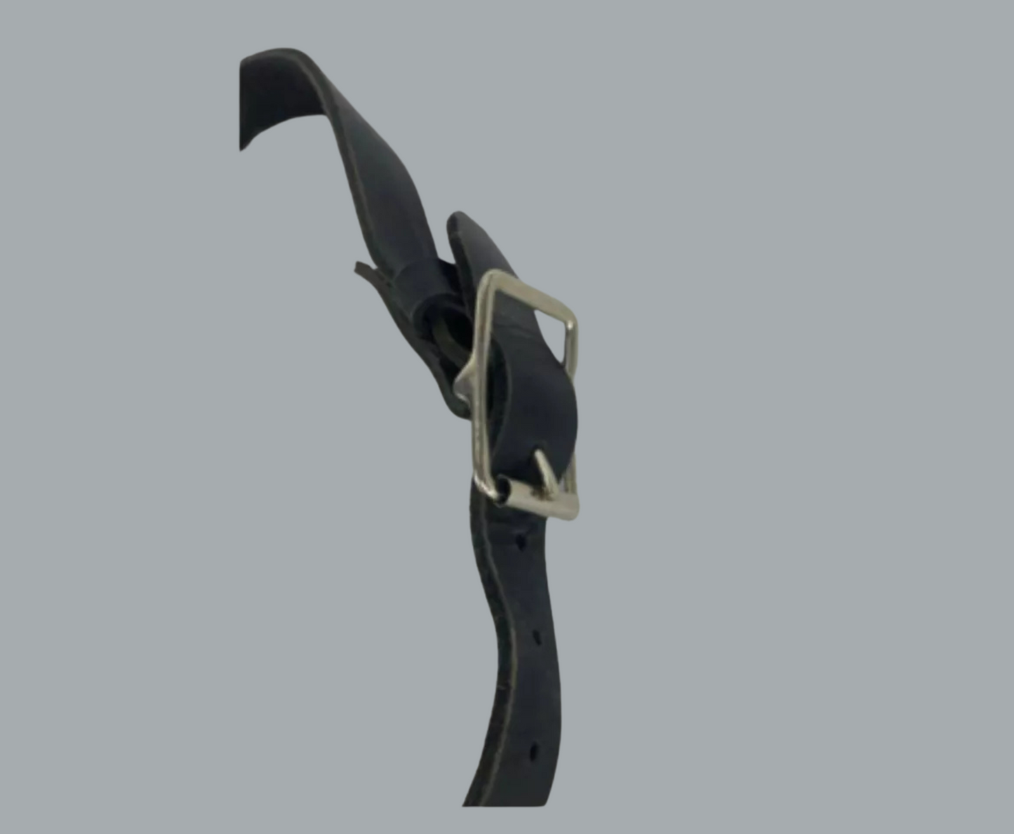 32" Belt With Handmade 16" Sheath Covered with Fox Fur For Weapon