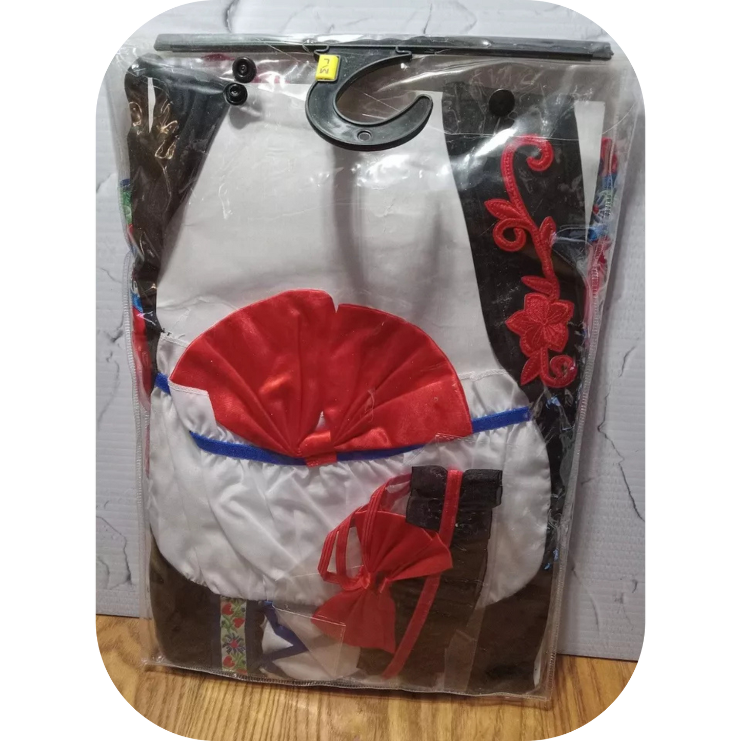 3 PC. Ladies Oktoberfest Beer Babe Dress Costume Set Med/Lg