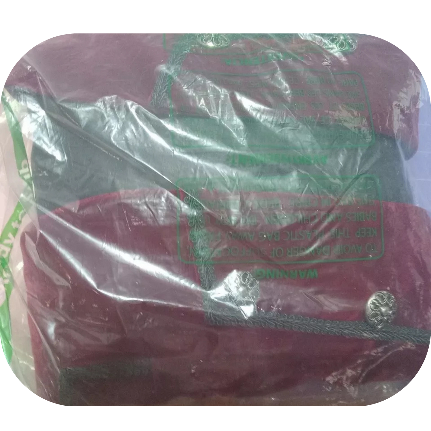 Jacket High Collar Burgundy Costume Retro Gothic Victorian Trench Coat Uniform S