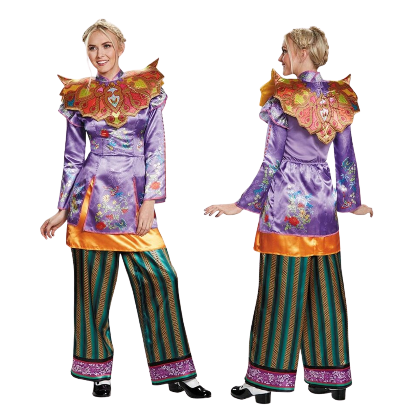 Women's Alice Asian Deluxe Costume Alice through the Looking Glass Movie 8-10