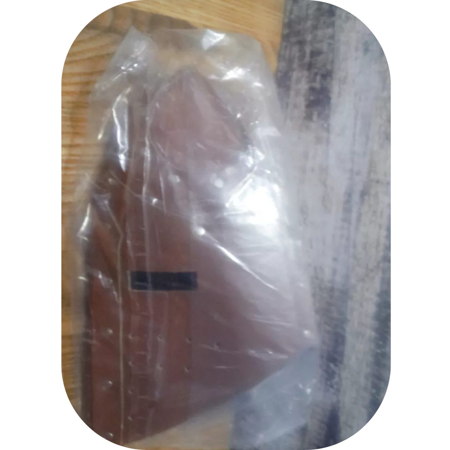 Medieval Brown Vegan Leather Helmet Viking Pirate Warrior Hat Soldier Cosplay