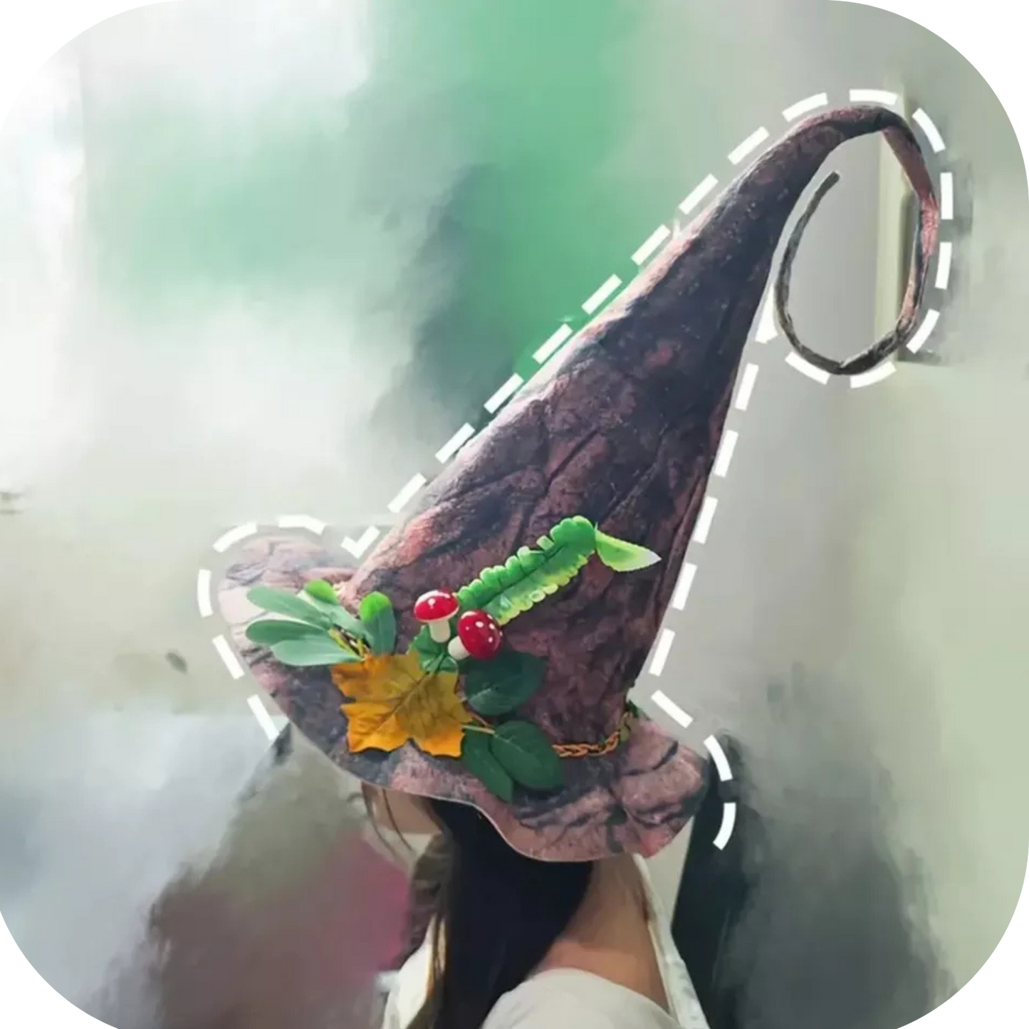 Witch / Wizard Cloth Hat Cosplay Masquerade Headwear Headpiece