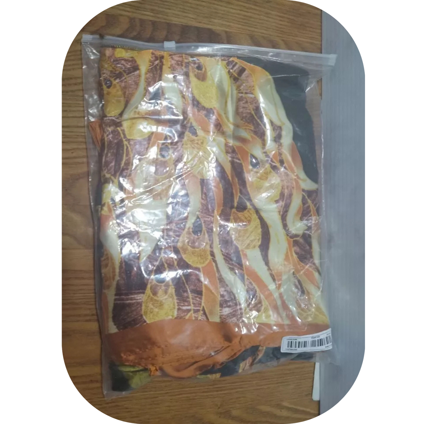 Peacock Print Crew Neck Hooded Kaftan Modest Batwing Sleeve Maxi Dress OSFM