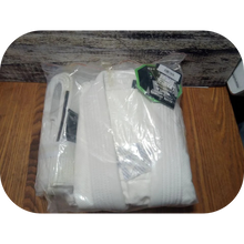 Load image into Gallery viewer, Men&#39;s Essential White Brazilian Jiu Jitsu BJJ Gi White with White Belt Size A1
