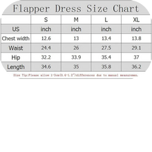 Load image into Gallery viewer, Flapper Dress 1920s Gatsby Tassel Sway Dance with 20s Accessories Medium White
